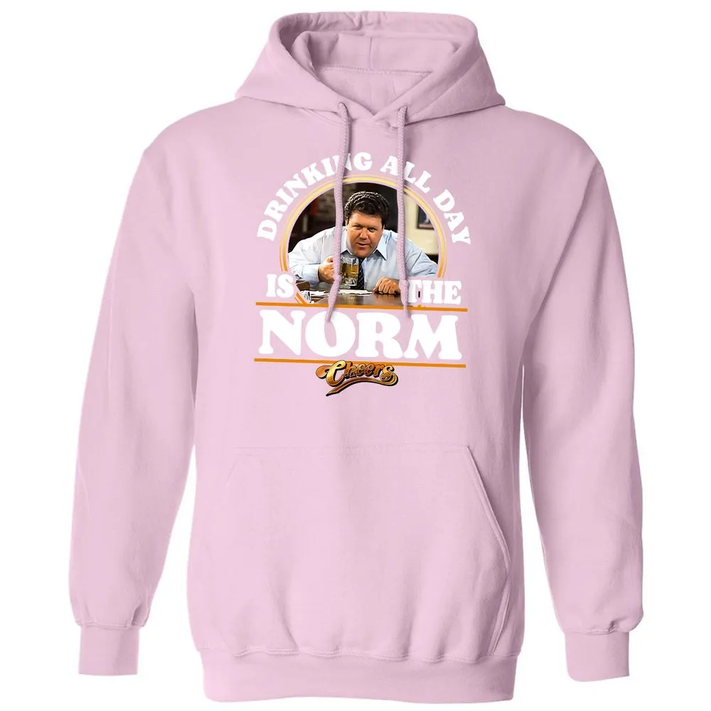Classic Unisex Hoodie - HJQ82Y3S - Light Pink - 3