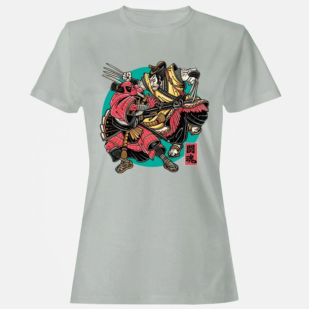 Women's T-Shirt - 3A5LNKXD - Ash - 2