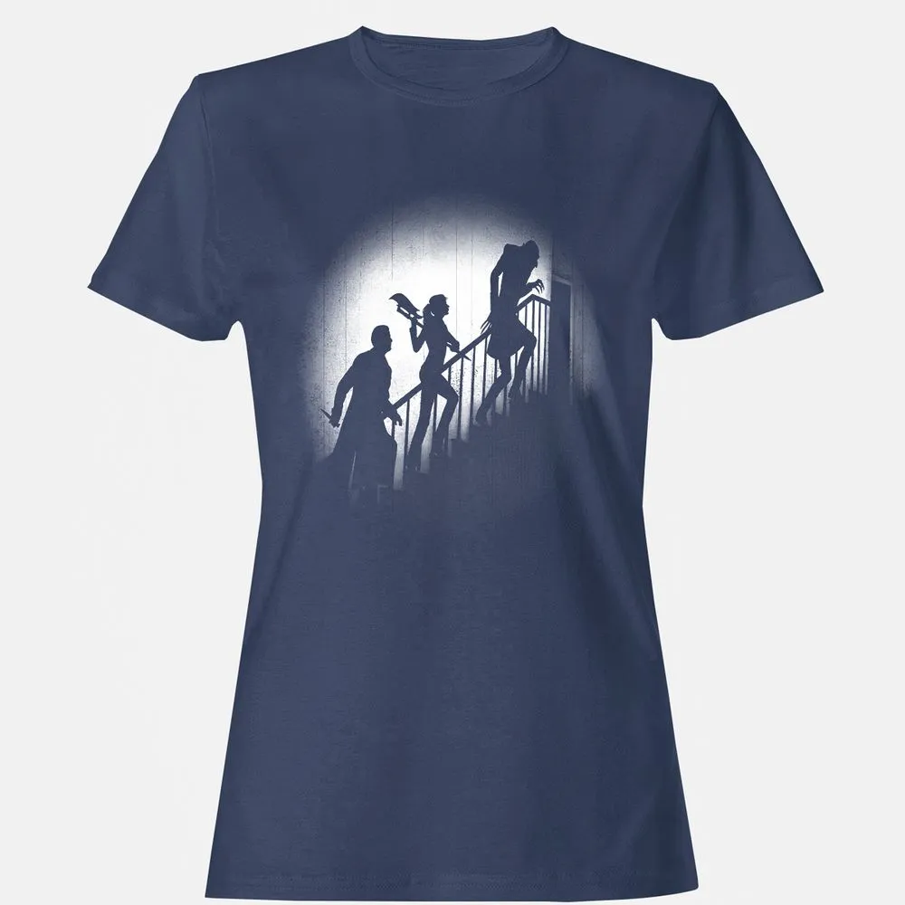 Women's T-Shirt - JA7H4MUD - Navy - 10