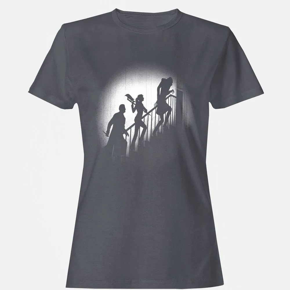 Women's T-Shirt - JA7H4MUD - Dark Heather - 5