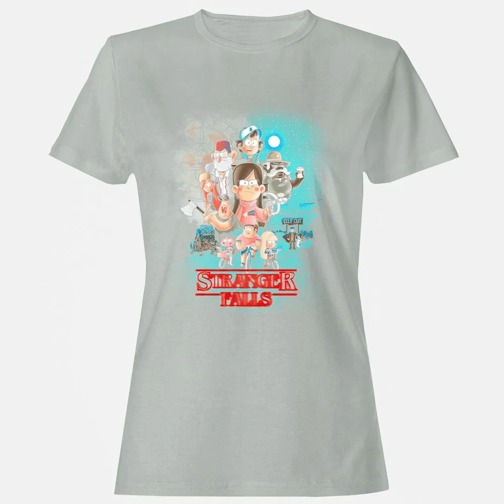 Women's T-Shirt - FZN9GJM4 - Ash - 2