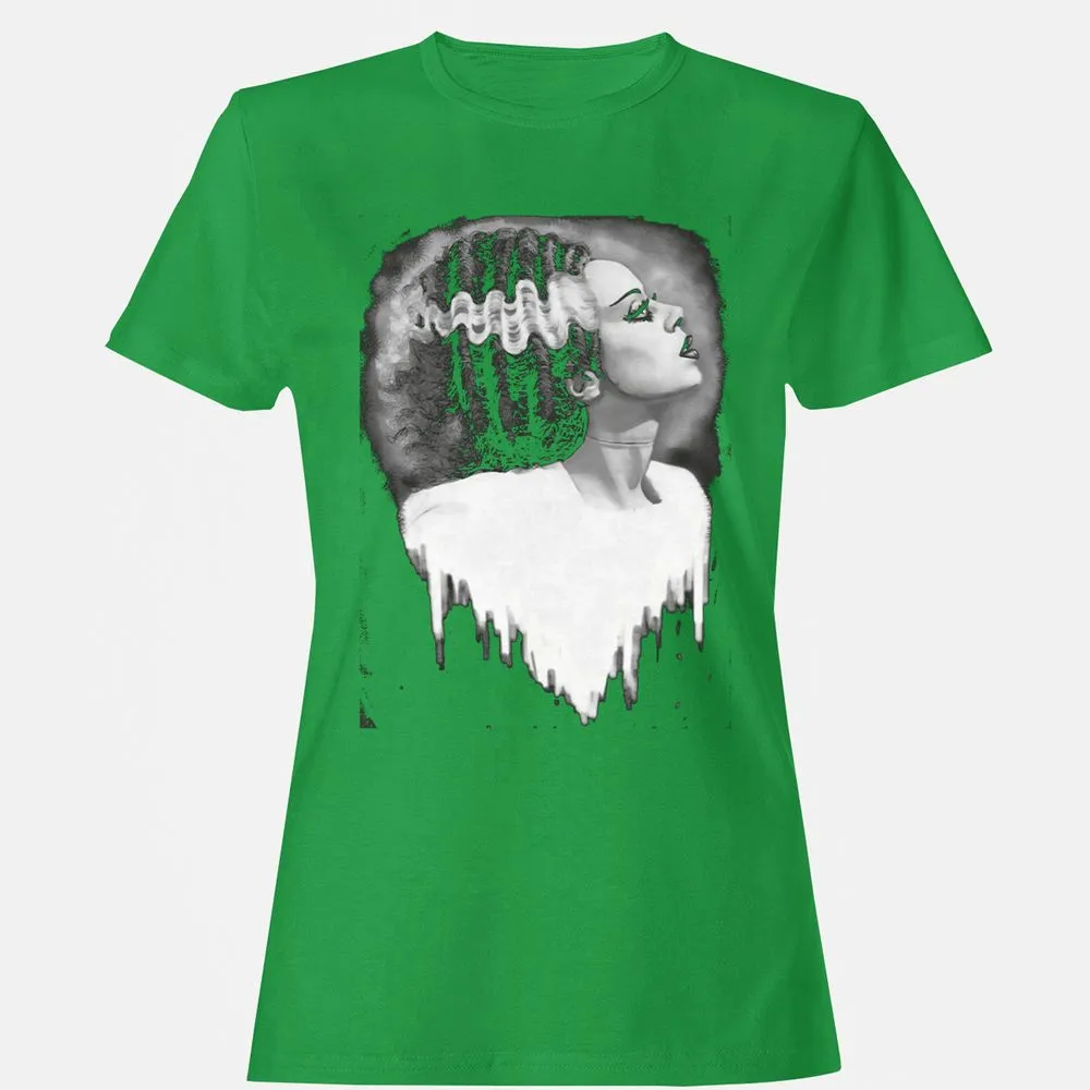 Women's T-Shirt - CWYNSWT4 - Irish Green - 7