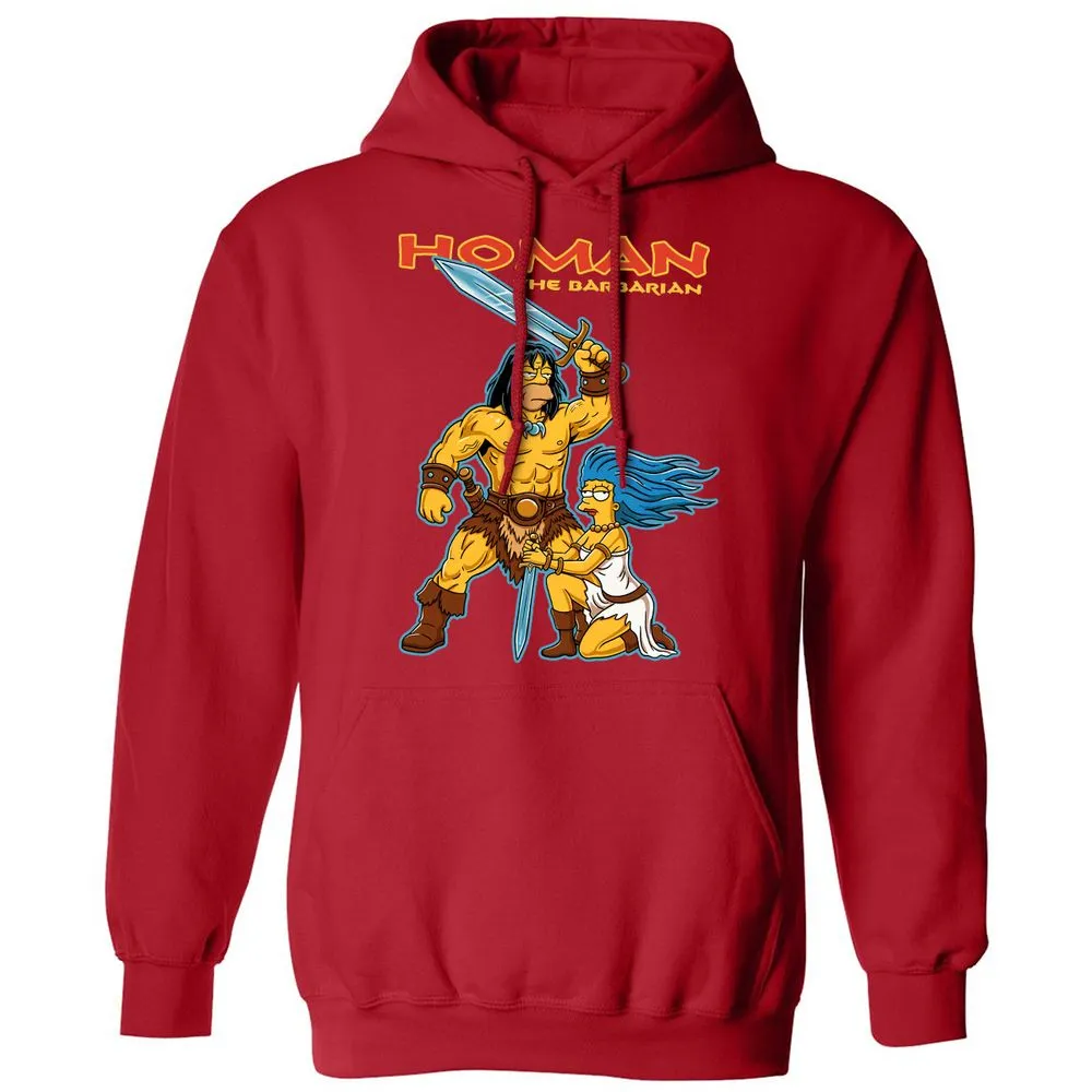 Classic Unisex Hoodie - RFSKQWQG - Red - 5