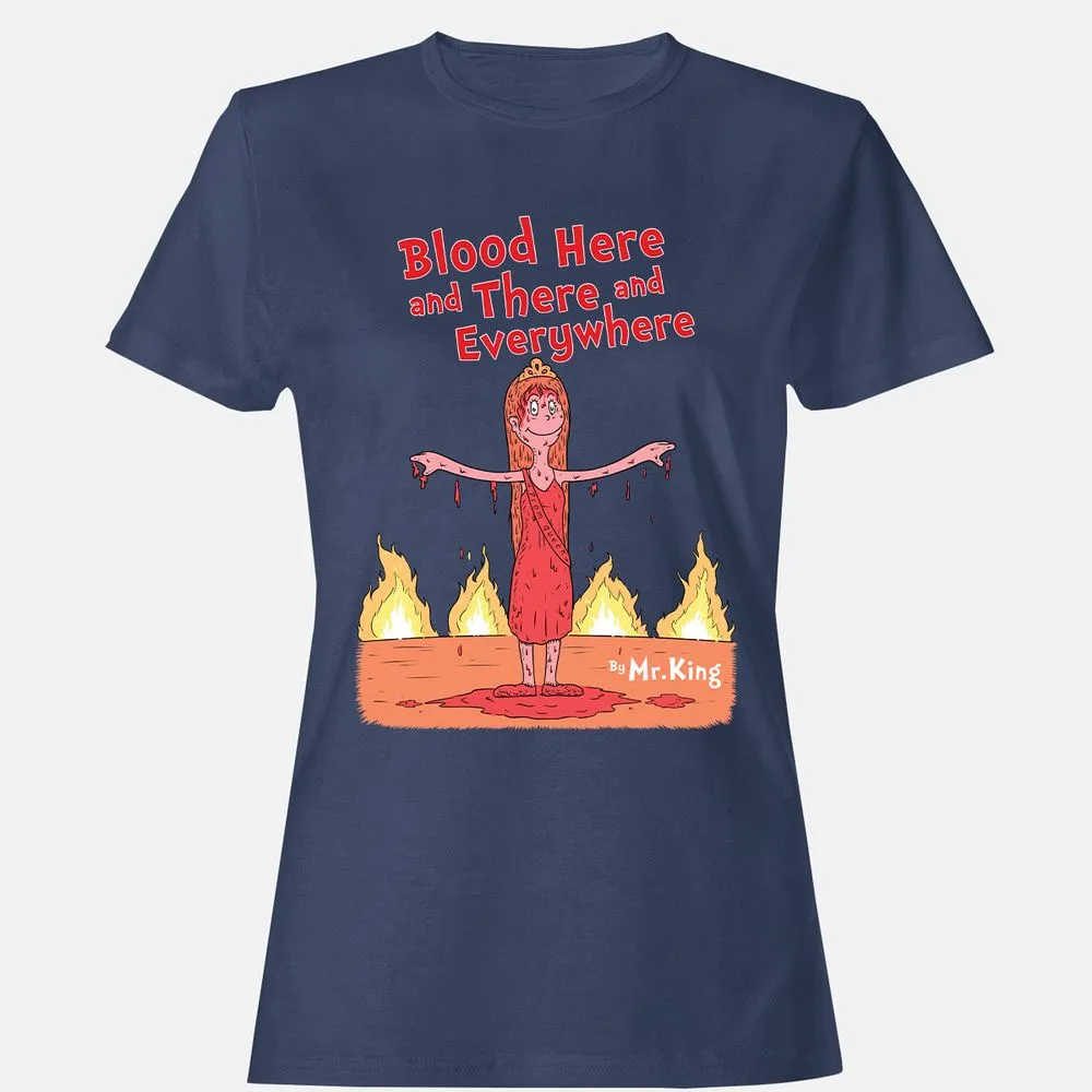 Women's T-Shirt - 42E3H8A9 - Navy - 10