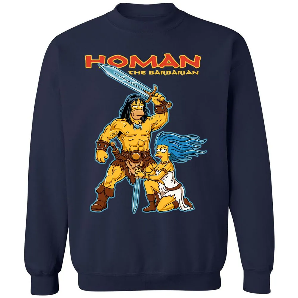 Classic Unisex Sweatshirt - 62KC3DBE - Navy - 2