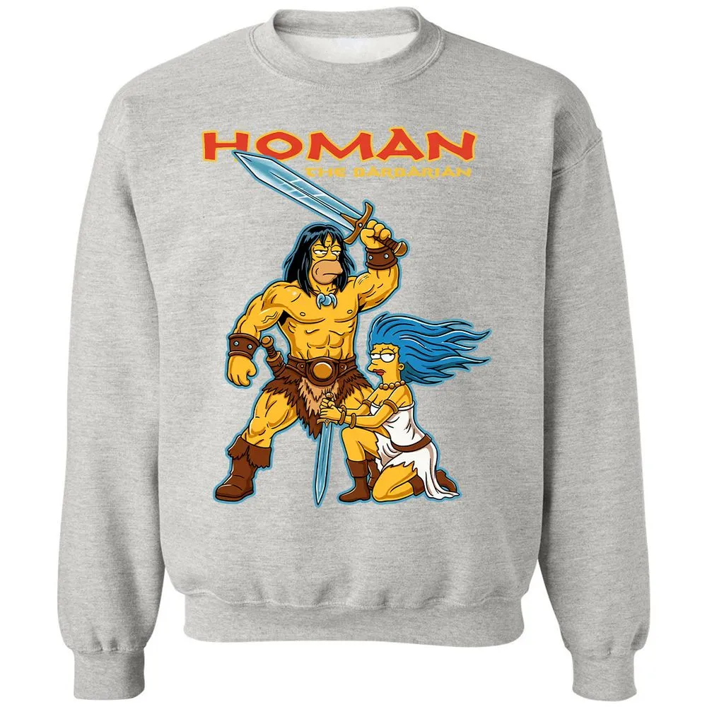 Classic Unisex Sweatshirt - 62KC3DBE - Ash - 8