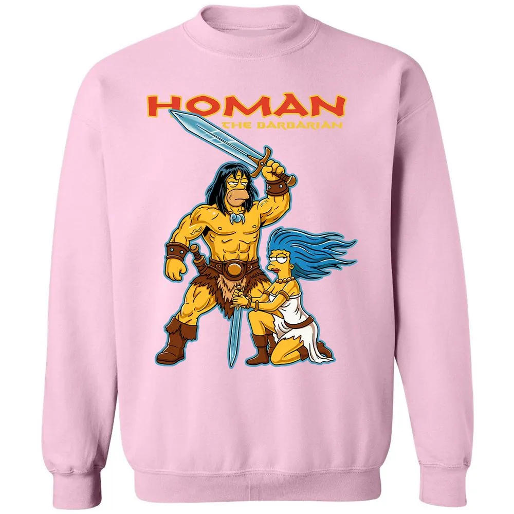 Classic Unisex Sweatshirt - 62KC3DBE - Light Pink - 3