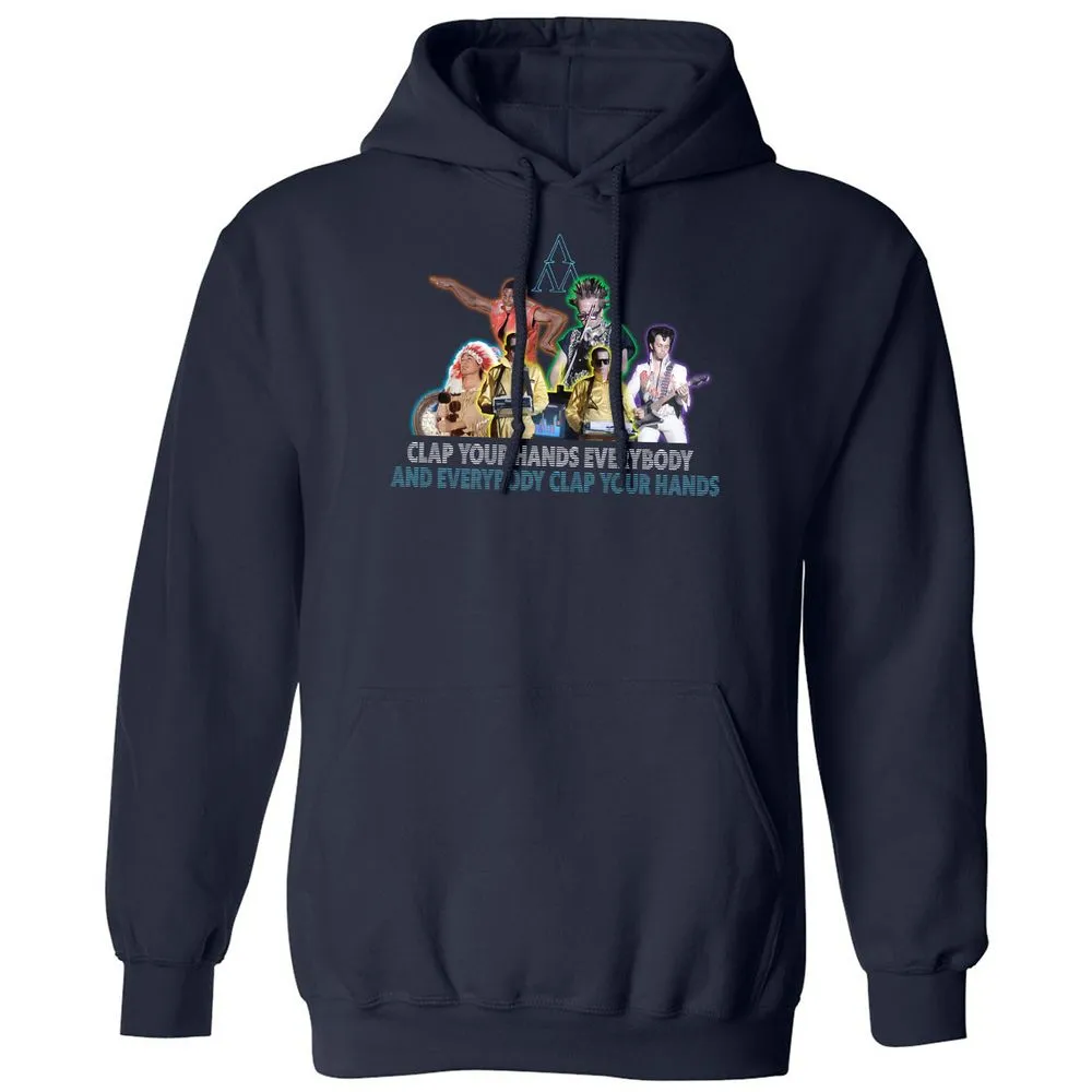 Classic Unisex Hoodie - P3VK1GRW - Navy - 2