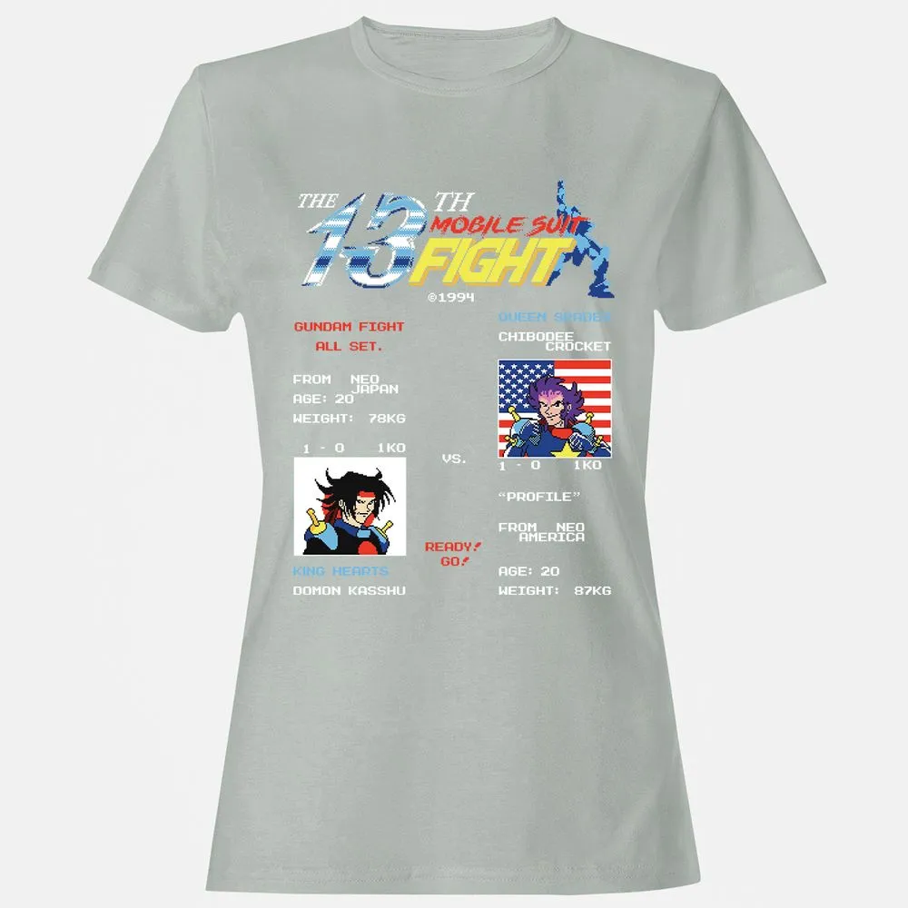 Women's T-Shirt - AVBU1Z8Q - Ash - 2