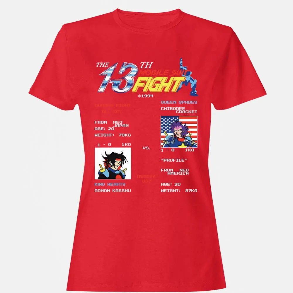 Women's T-Shirt - AVBU1Z8Q - Red - 13
