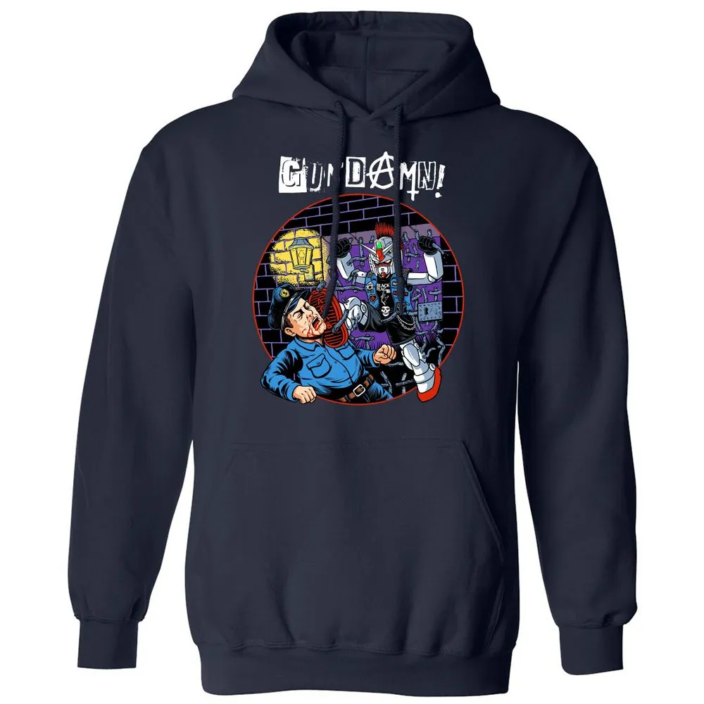 Classic Unisex Hoodie - ETXJ69ZD - Navy - 2