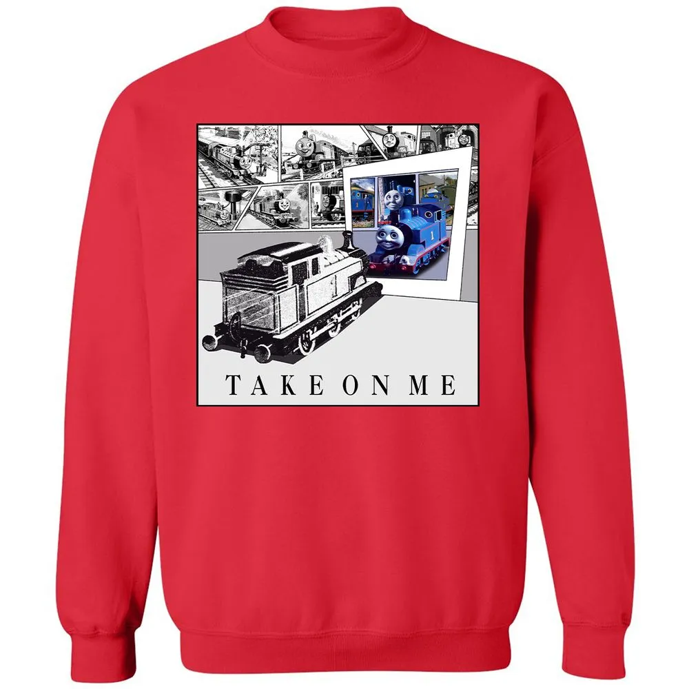 Classic Unisex Sweatshirt - CPJXEC7V - Red - 5