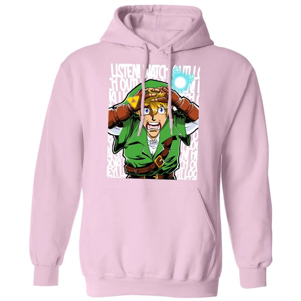 Classic Unisex Hoodie - KJEK48KP - Light Pink - 3