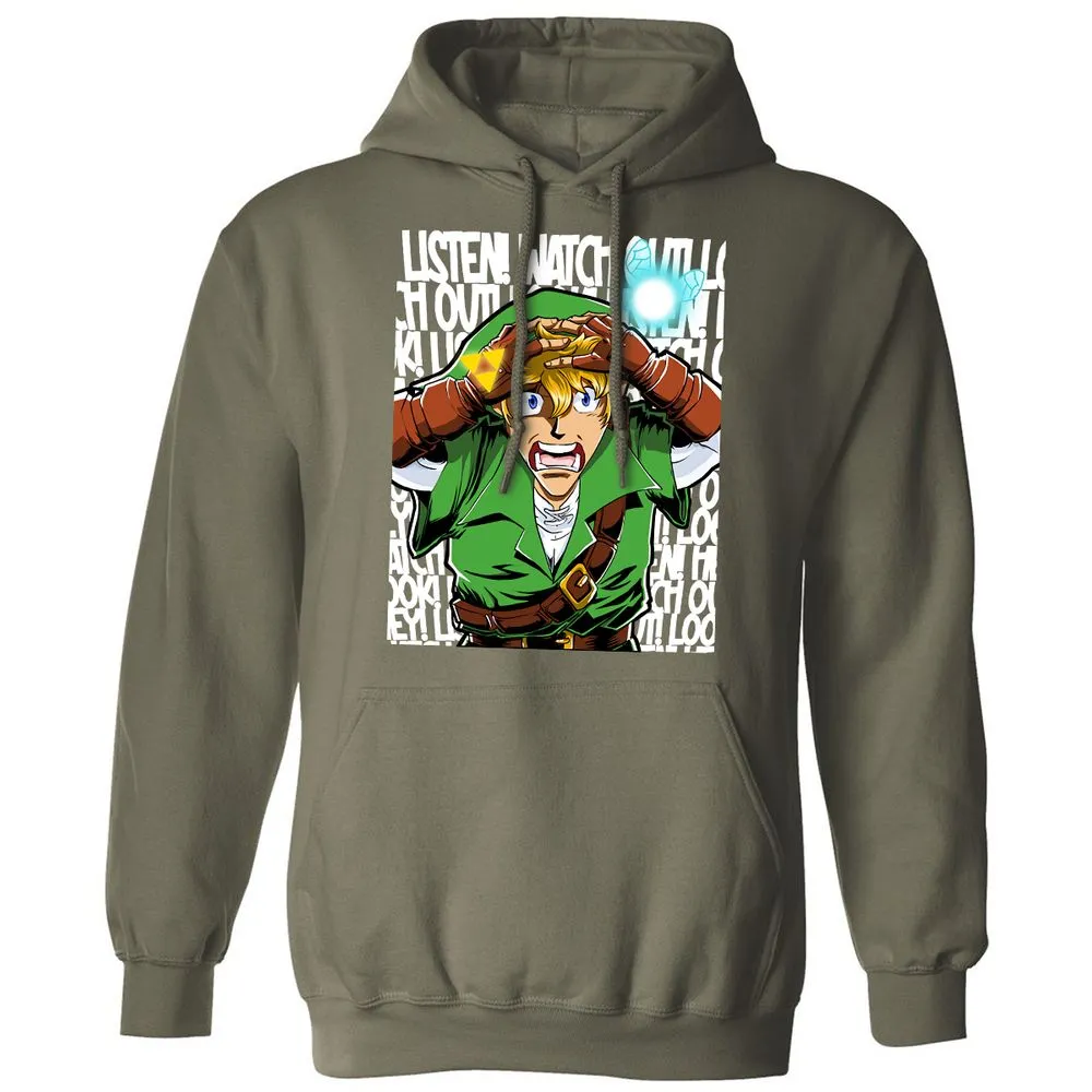 Classic Unisex Hoodie - KJEK48KP - Military Green - 4