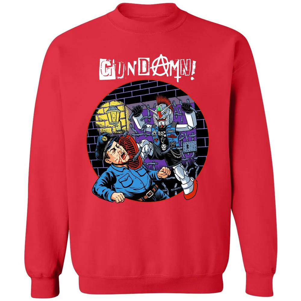 Classic Unisex Sweatshirt - 2BMC4CXX - Red - 5