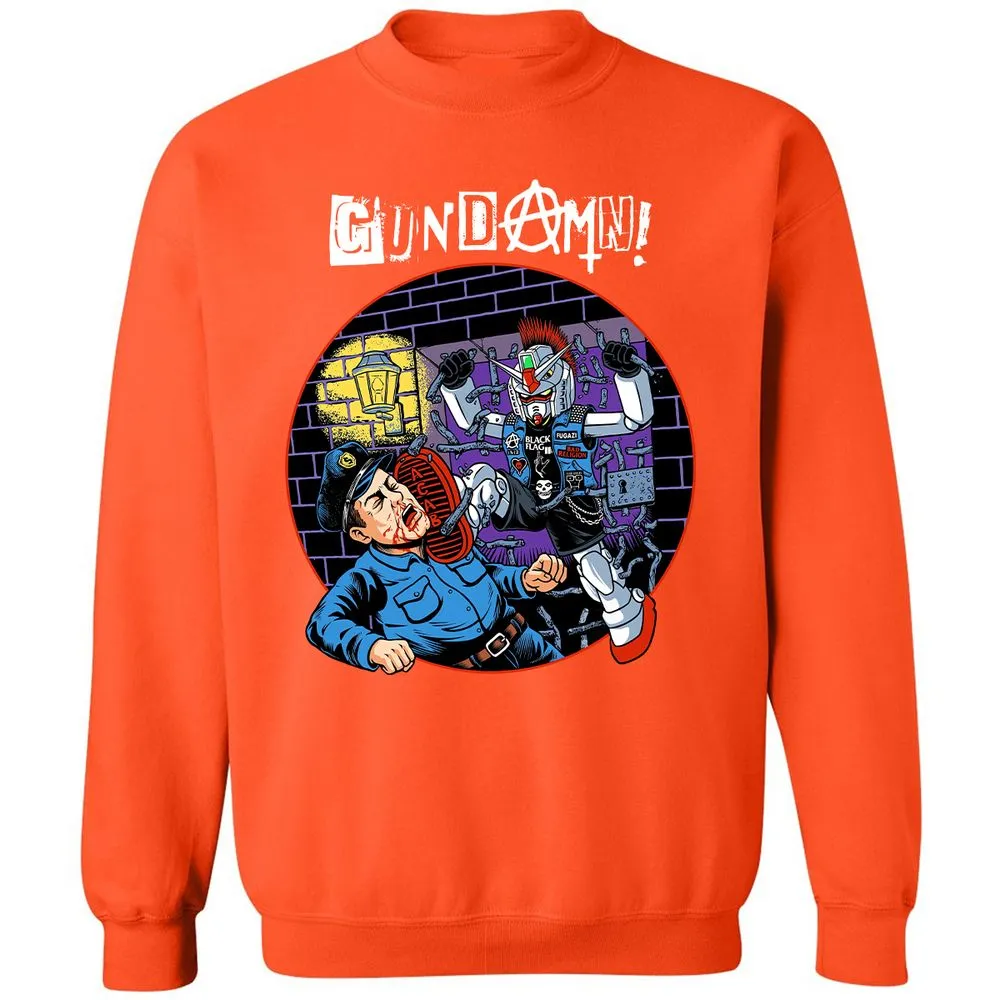 Classic Unisex Sweatshirt - 2BMC4CXX - Orange - 10