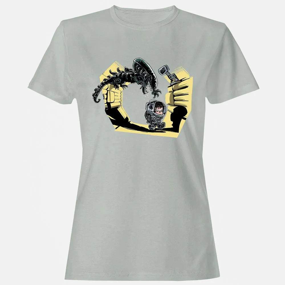 Women's T-Shirt - WZ4V24ZR - Ash - 2