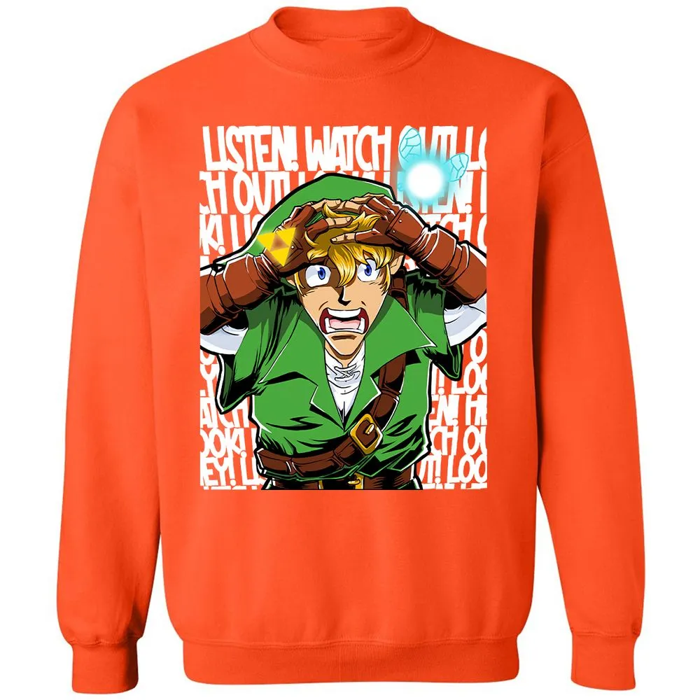 Classic Unisex Sweatshirt - EBH6BSNG - Orange - 10