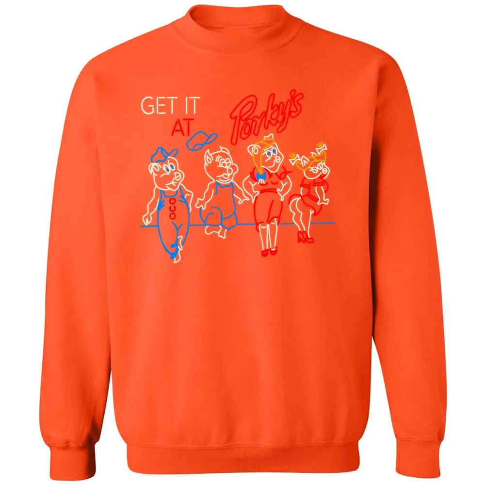 Classic Unisex Sweatshirt - EBQ6NGNK - Orange - 10