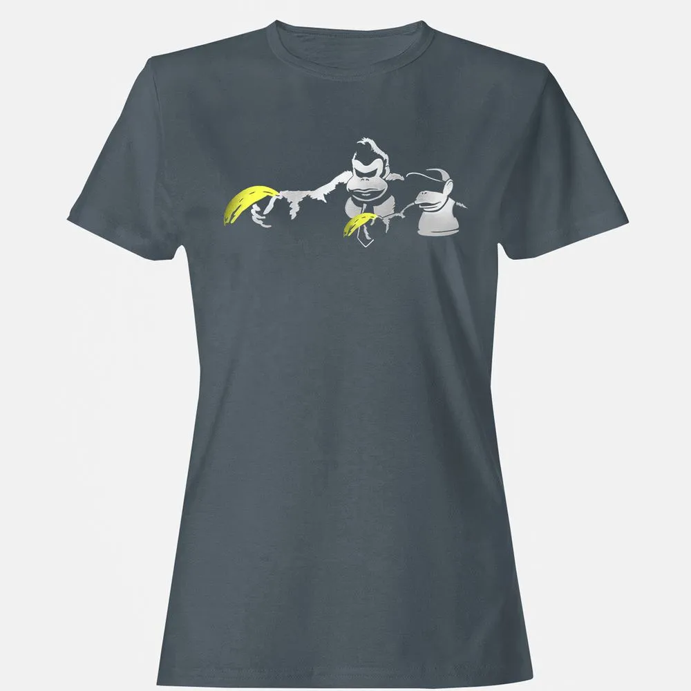 Women's T-Shirt - CW35A9ES - Charcoal - 3
