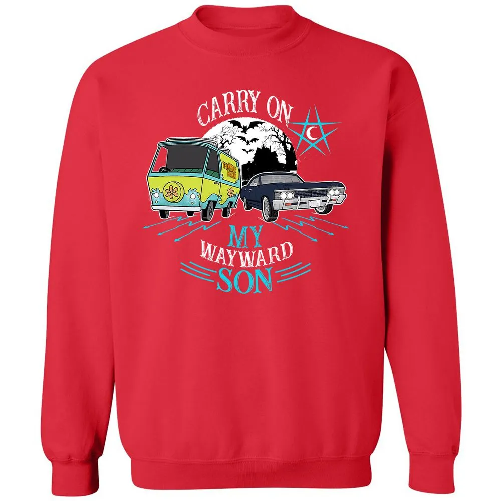 Classic Unisex Sweatshirt - UPKXTGYD - Red - 5