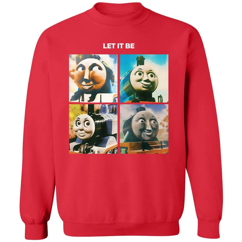 Classic Unisex Sweatshirt - ZPNL37M7 - Red - 5