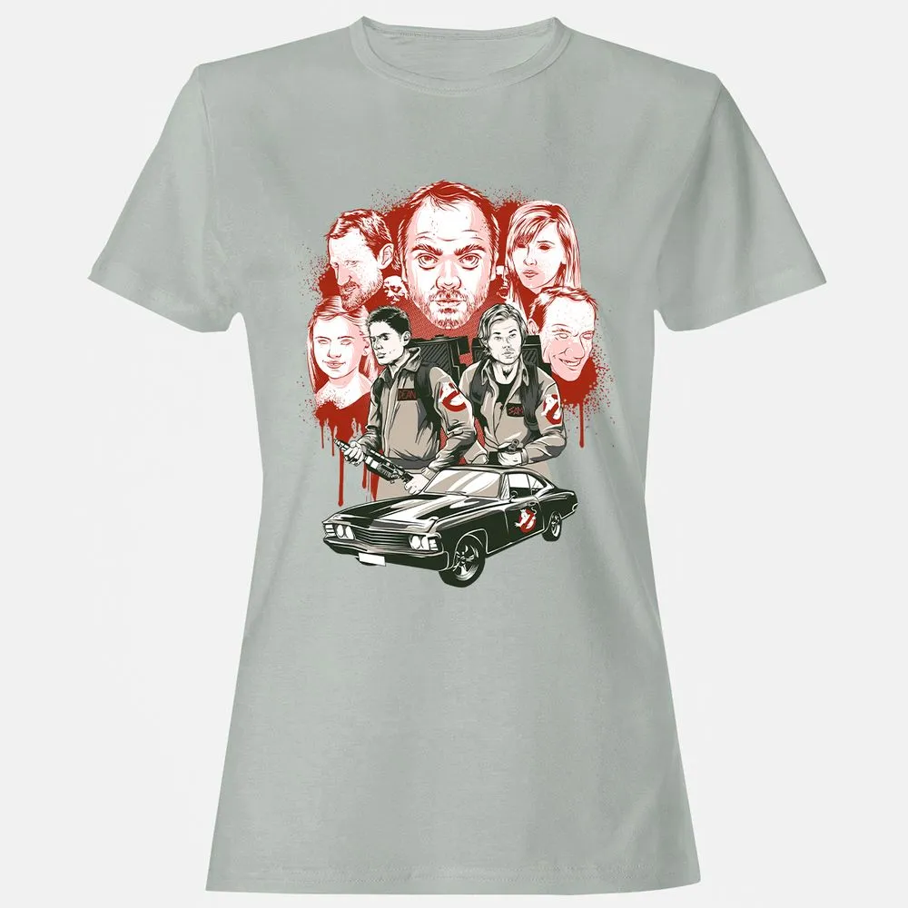 Women's T-Shirt - UH87F7WW - Ash - 2