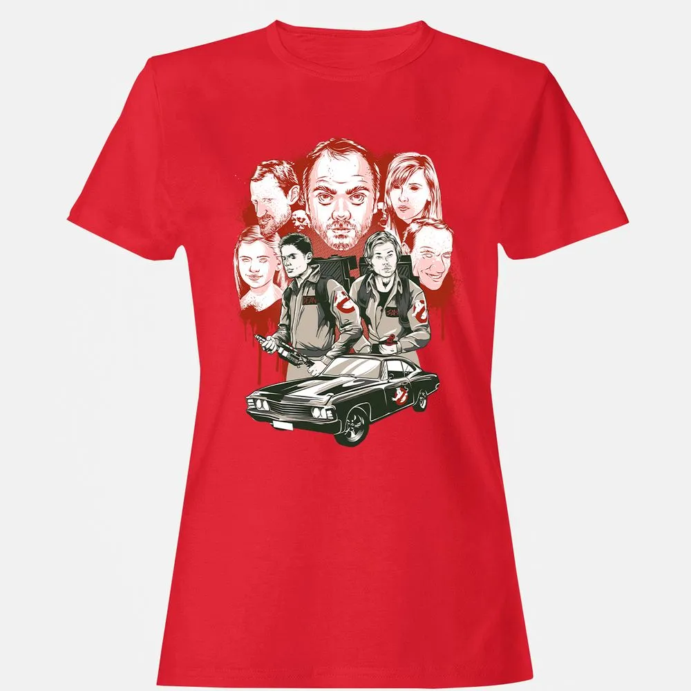 Women's T-Shirt - UH87F7WW - Red - 13