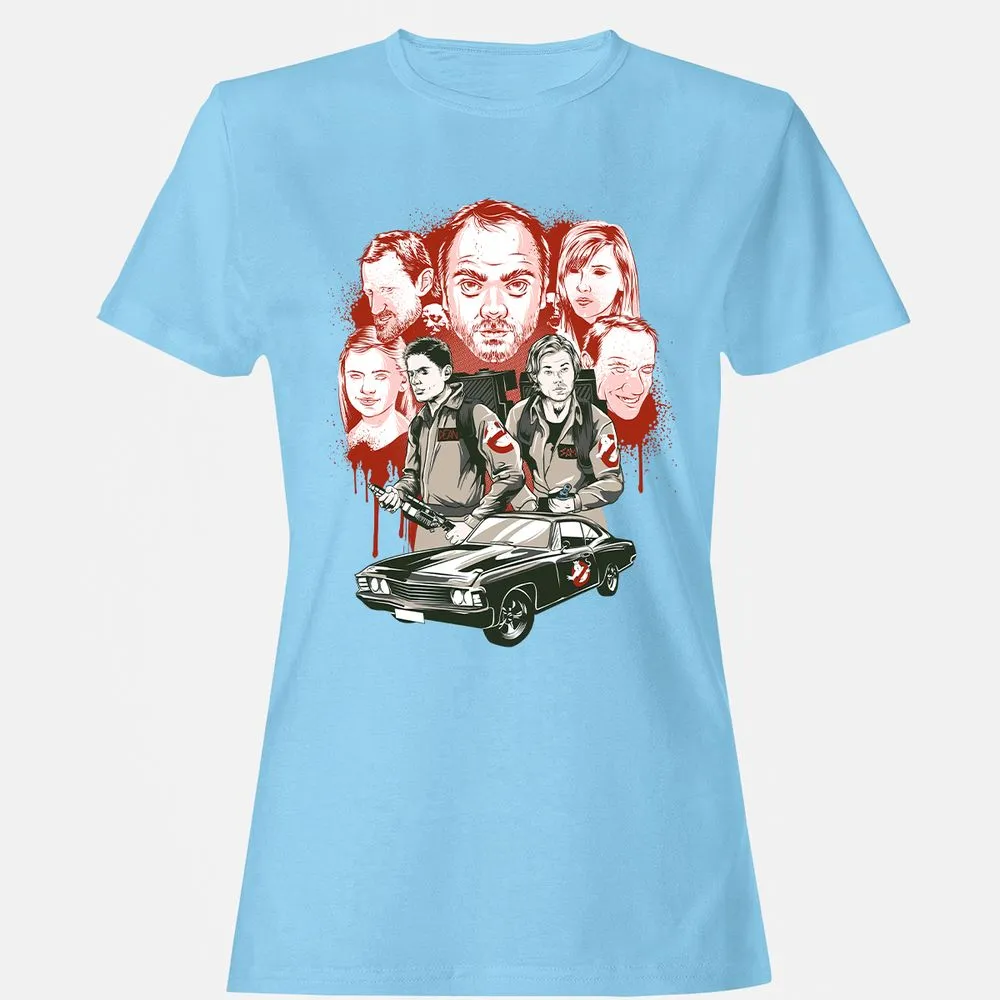 Women's T-Shirt - UH87F7WW - Light Blue - 8