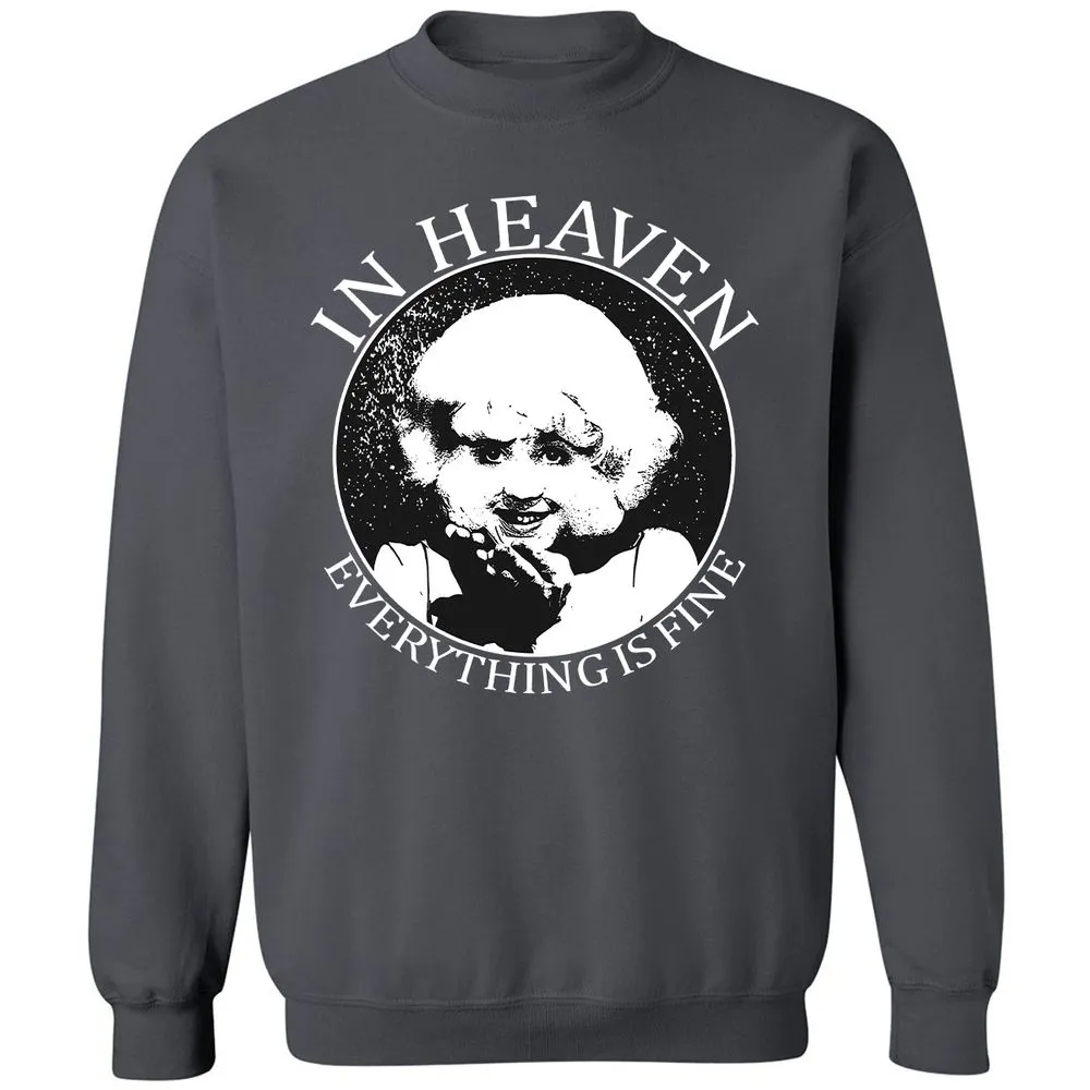 Classic Unisex Sweatshirt - WEH8E7PF - Charcoal - 7