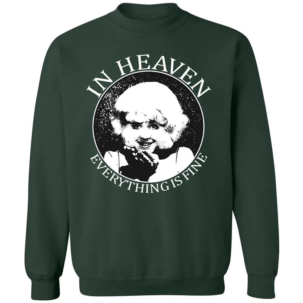 Classic Unisex Sweatshirt - WEH8E7PF - Forest Green - 4