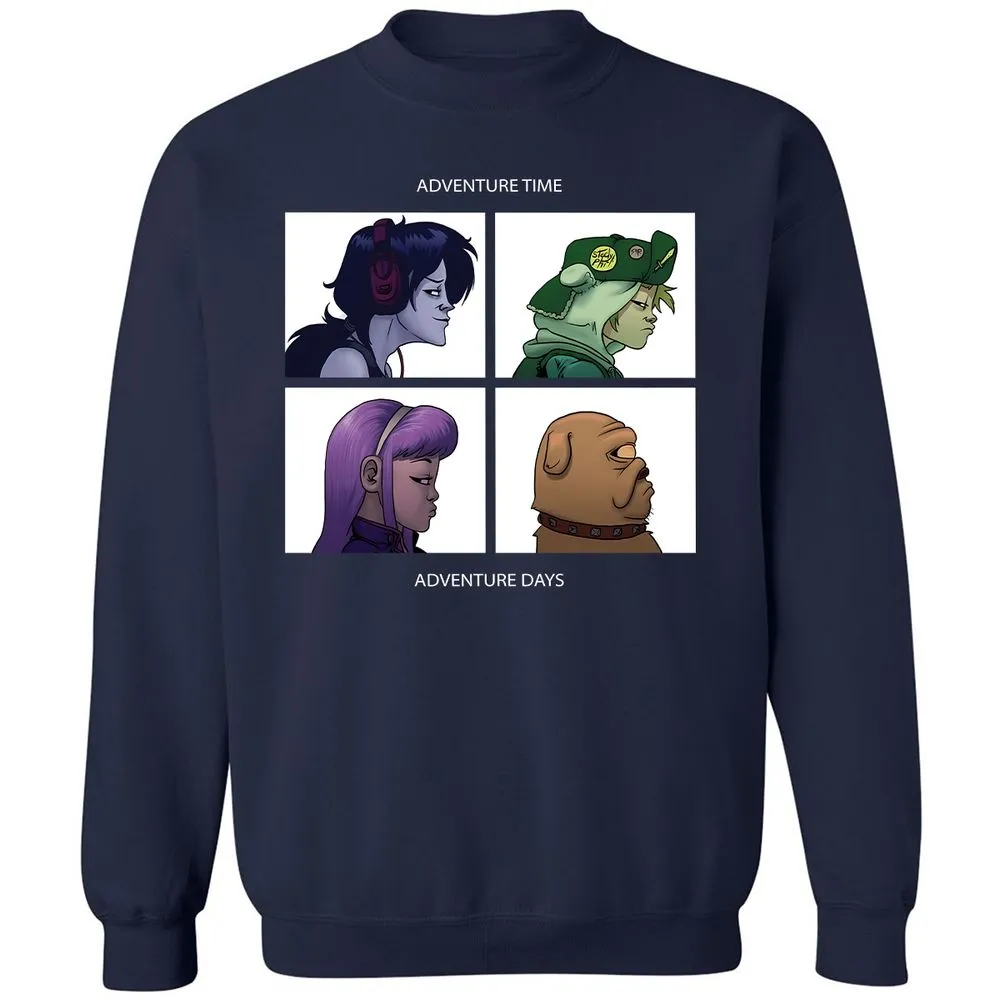 Classic Unisex Sweatshirt - NTWHKU6V - Navy - 2