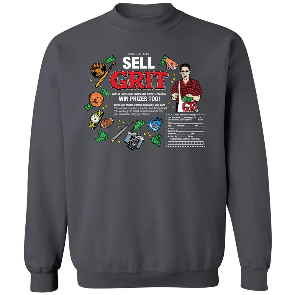 Classic Unisex Sweatshirt - 18ZCA36X - Charcoal - 7