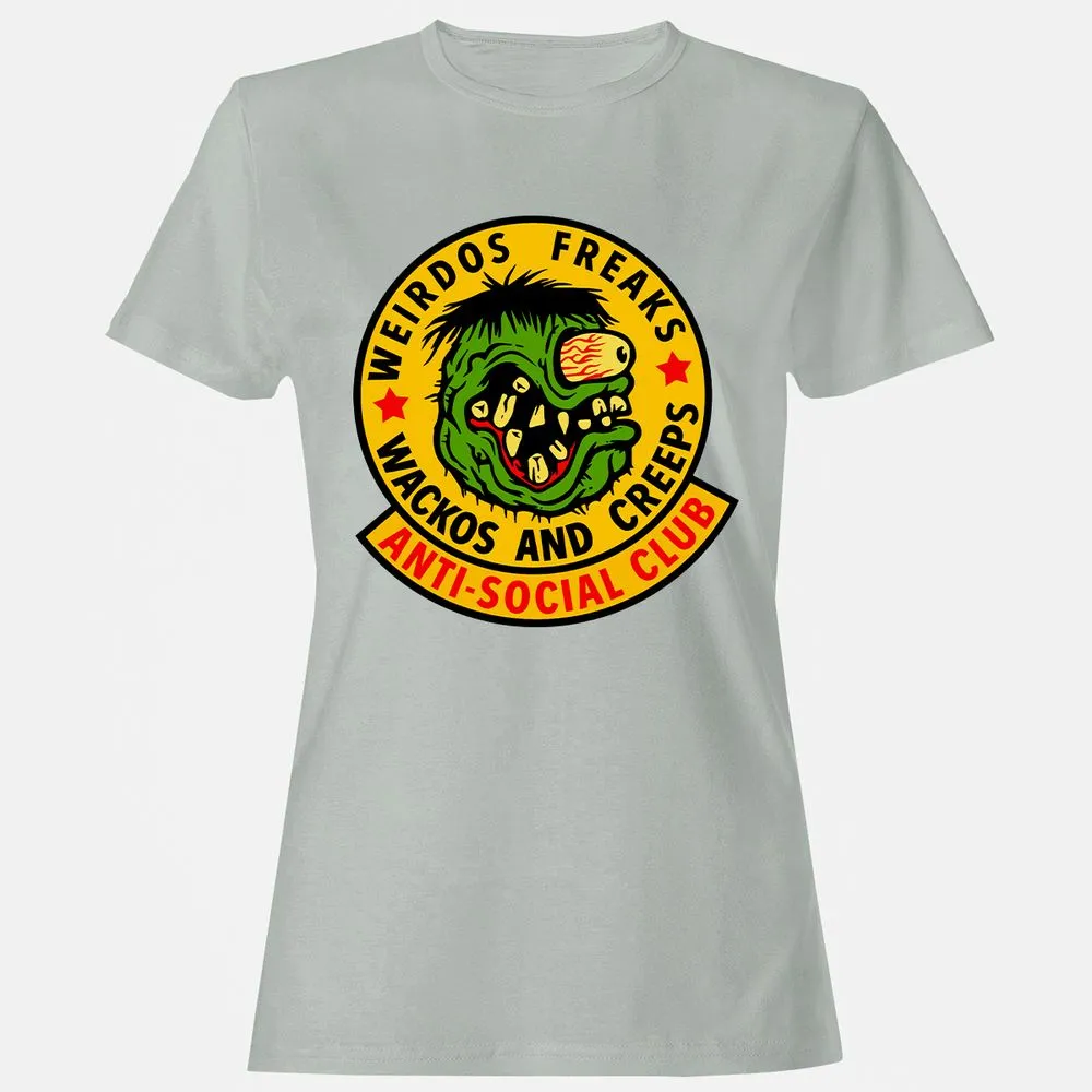 Women's T-Shirt - N8KFRK3Y - Ash - 2