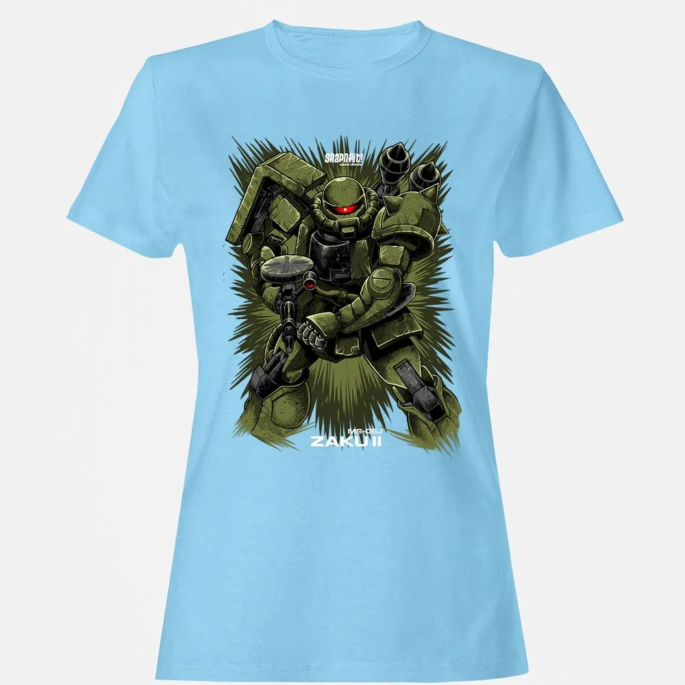 Women's T-Shirt - D76FKJ57 - Light Blue - 8