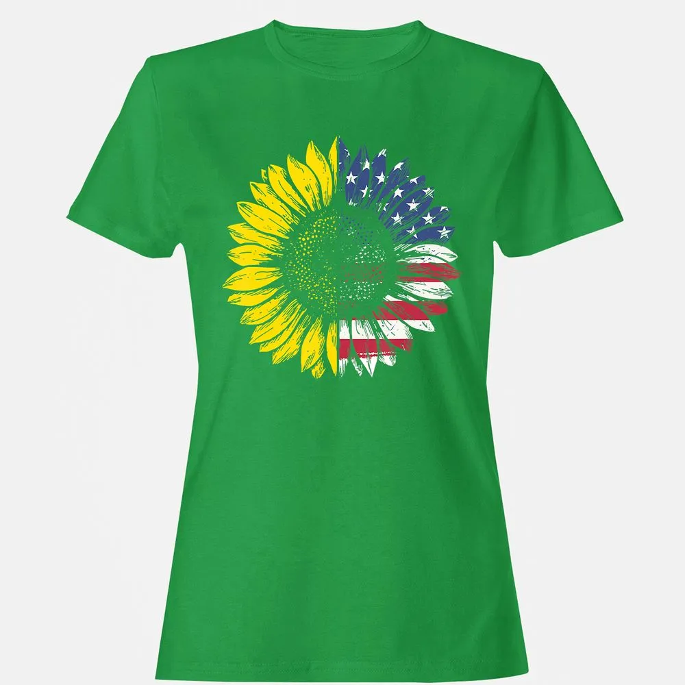Women's T-Shirt - RH8MQVU1 - Irish Green - 7