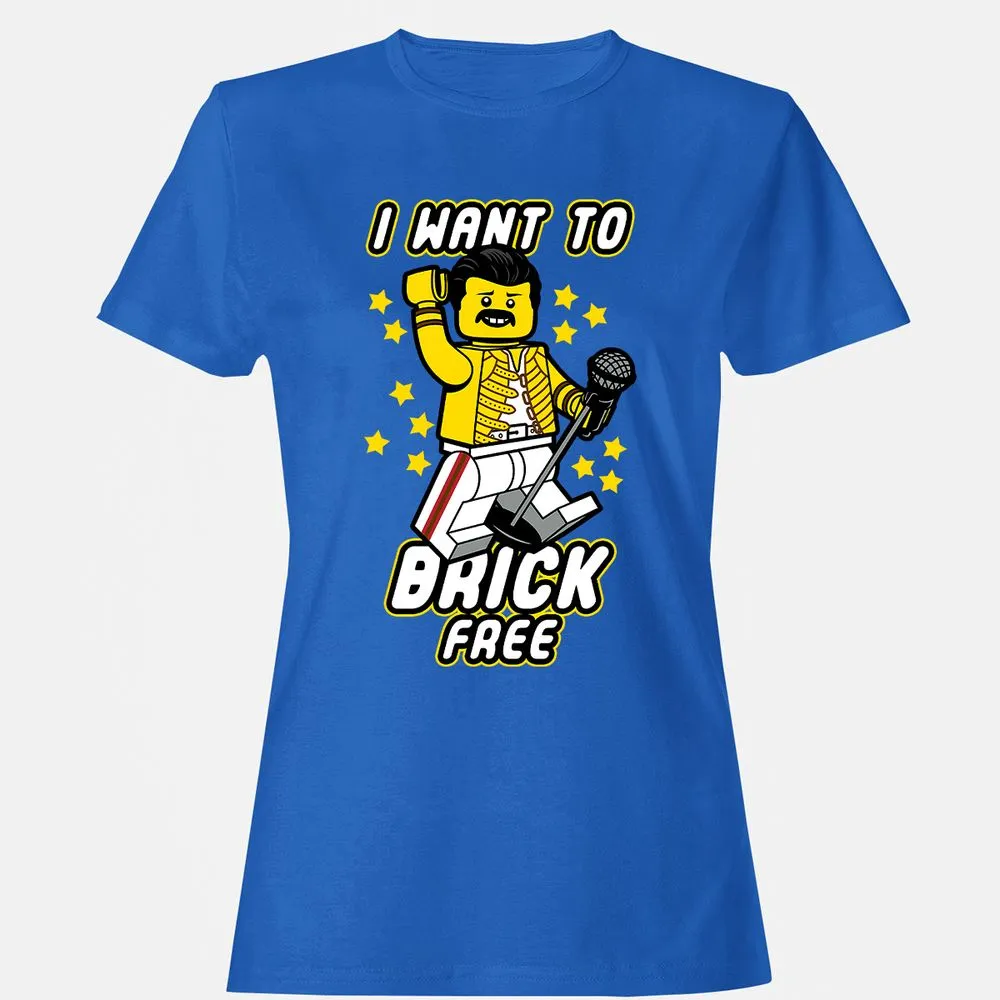 Women's T-Shirt - J7HBEHYQ - Royal - 14
