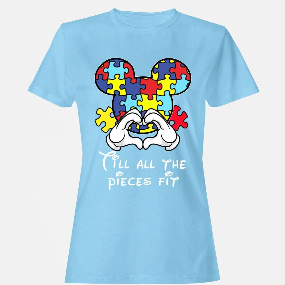 Women's T-Shirt - G3356H4Q - Light Blue - 8