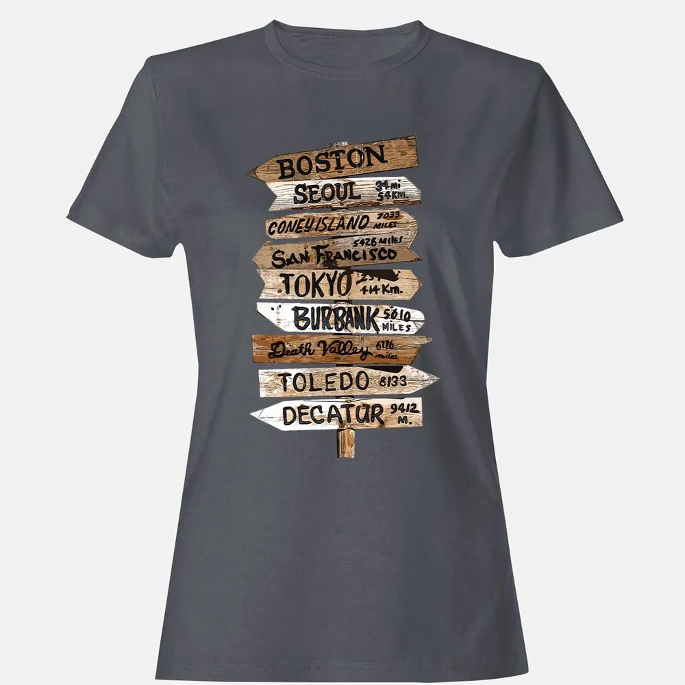 Women's T-Shirt - VGWEPE44 - Dark Heather - 5