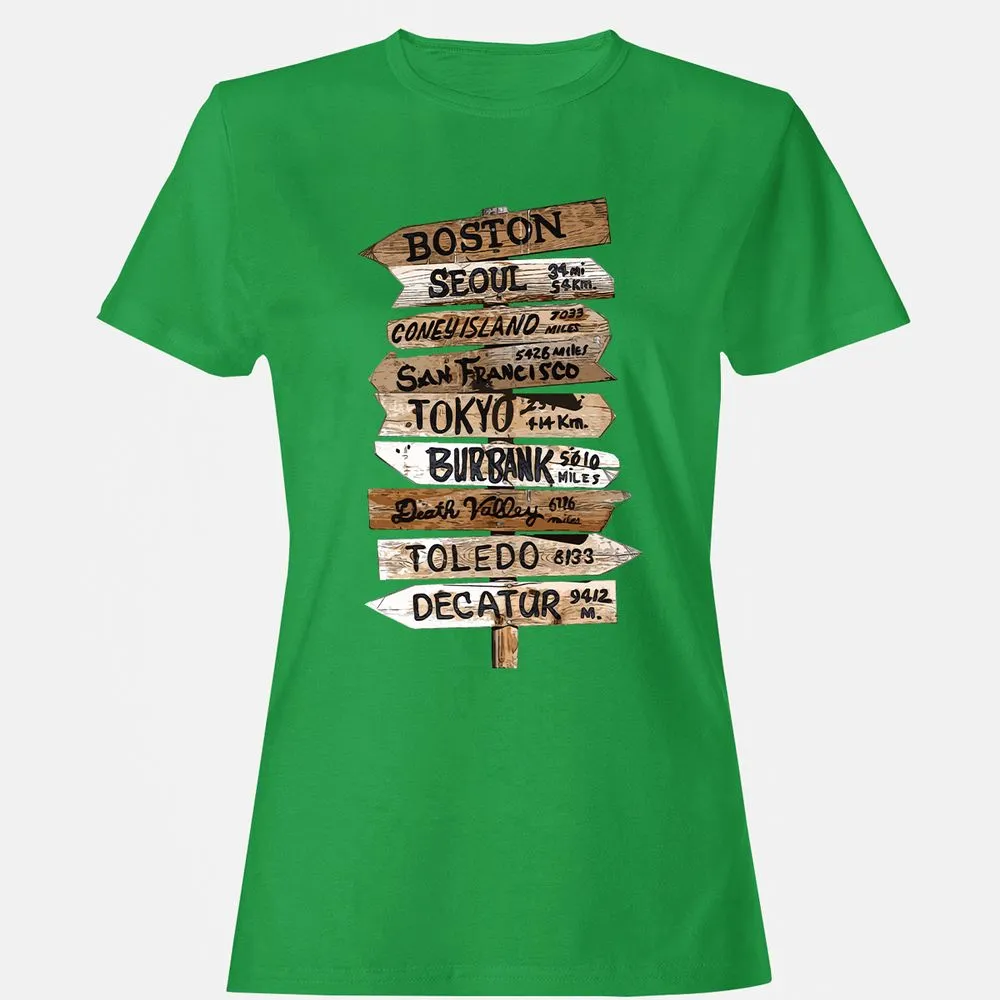 Women's T-Shirt - VGWEPE44 - Irish Green - 7