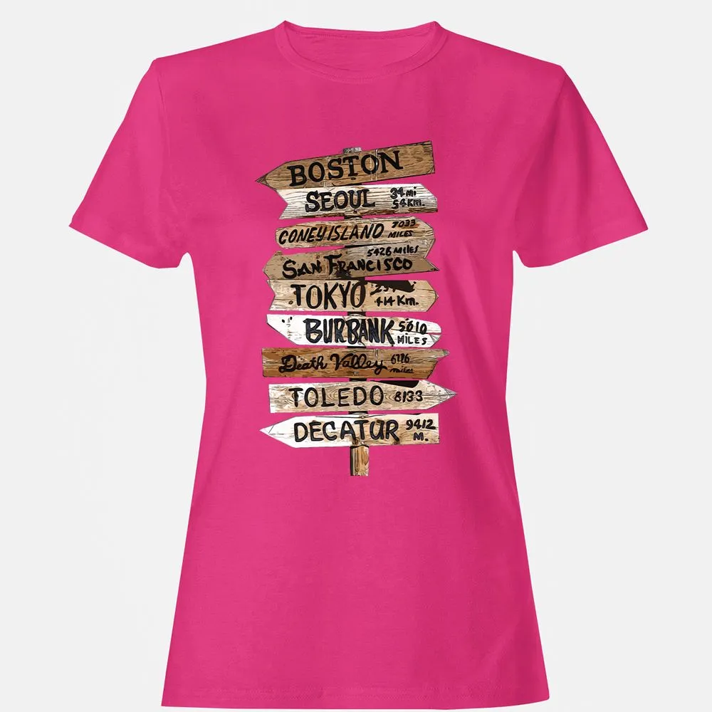 Women's T-Shirt - VGWEPE44 - Heliconia - 6