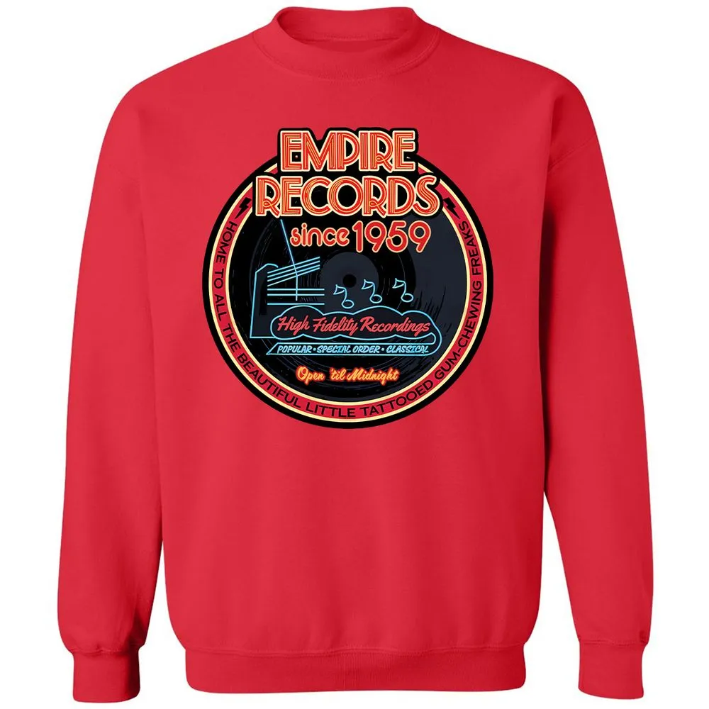 Classic Unisex Sweatshirt - RJA59J8J - Red - 5