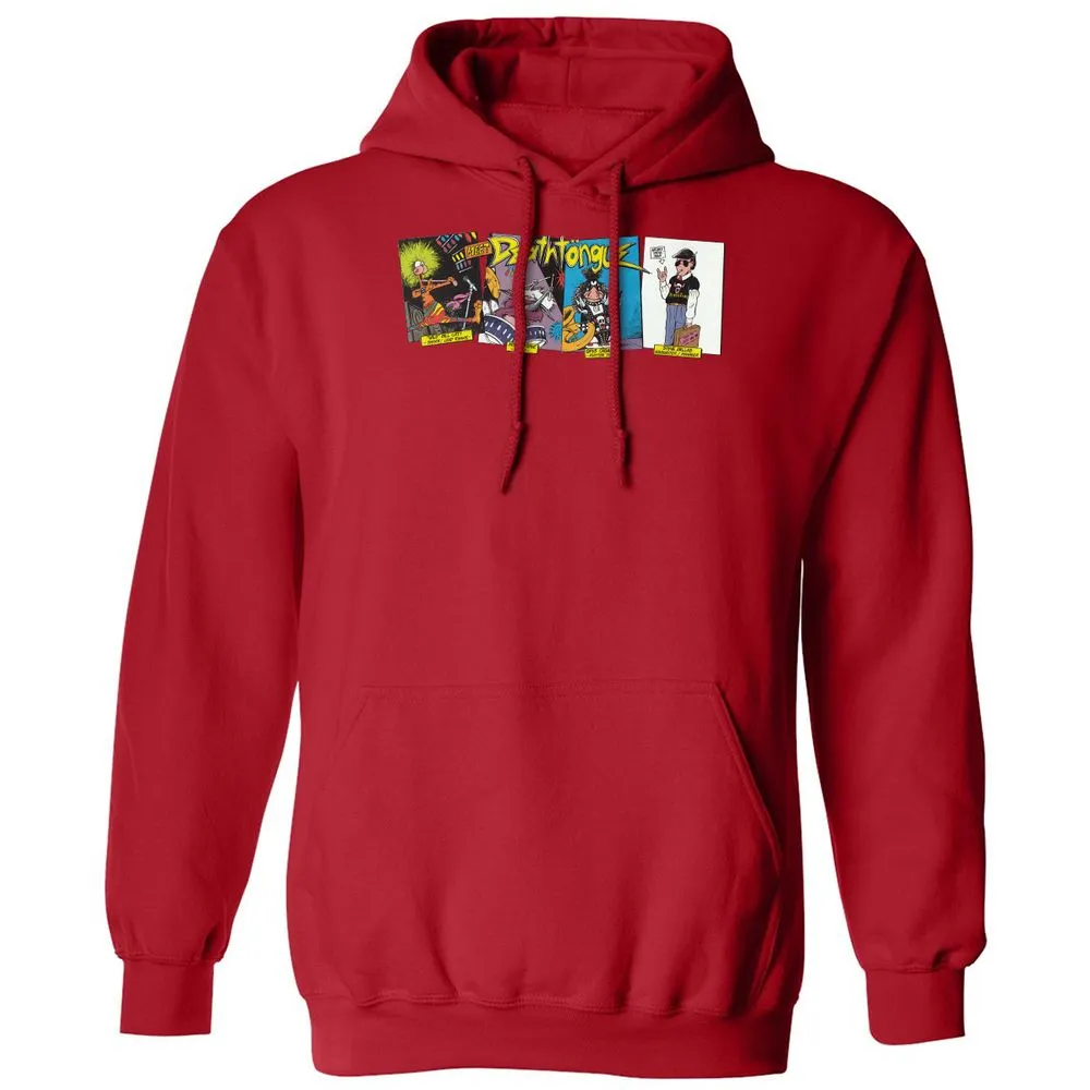 Classic Unisex Hoodie - SBTMJ448 - Red - 5