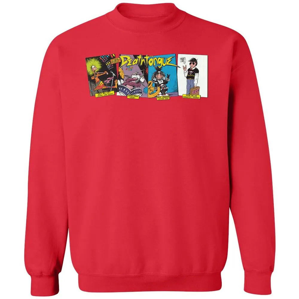 Classic Unisex Sweatshirt - HCJKS9JB - Red - 5