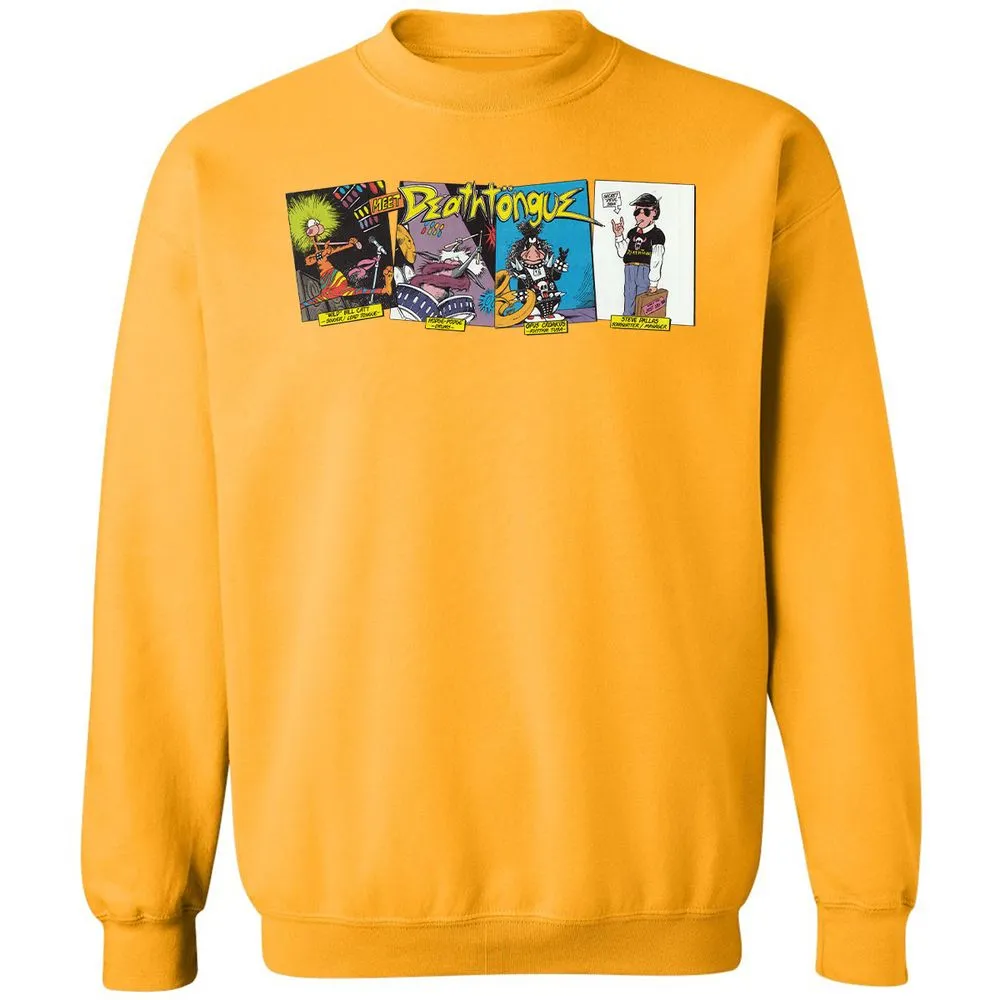 Classic Unisex Sweatshirt - HCJKS9JB - Gold - 11