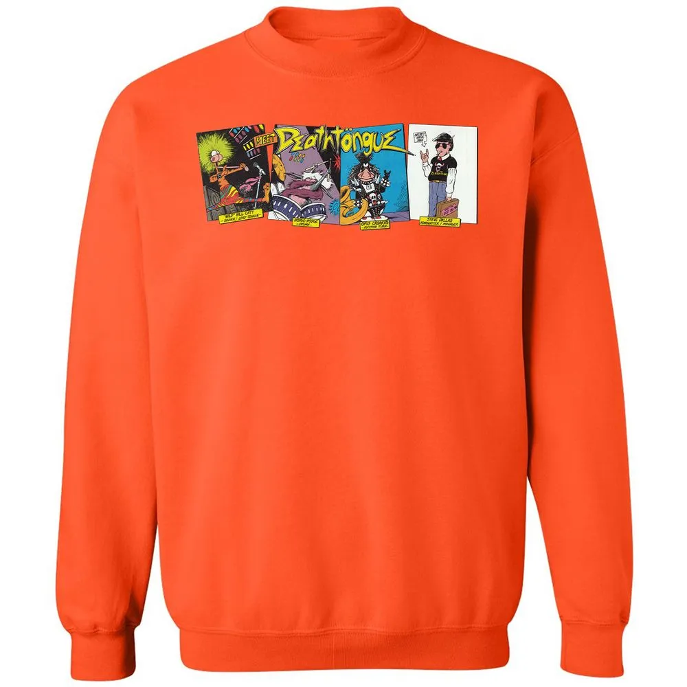 Classic Unisex Sweatshirt - HCJKS9JB - Orange - 10