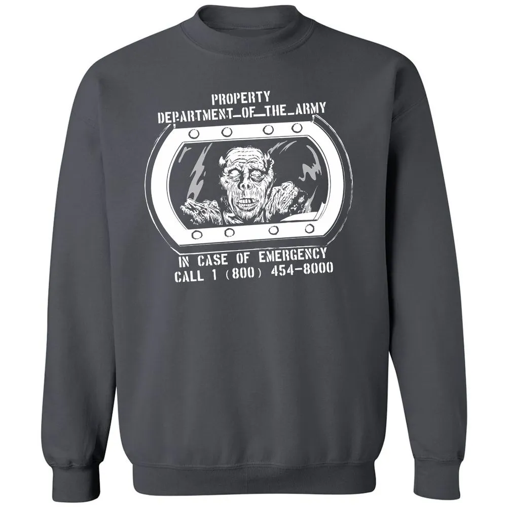 Classic Unisex Sweatshirt - Y325E1GA - Charcoal - 7