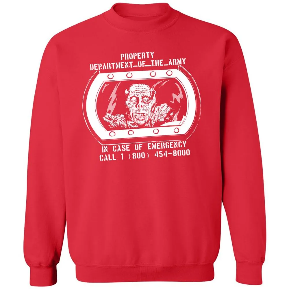 Classic Unisex Sweatshirt - Y325E1GA - Red - 5