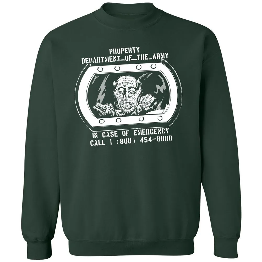 Classic Unisex Sweatshirt - Y325E1GA - Forest Green - 4