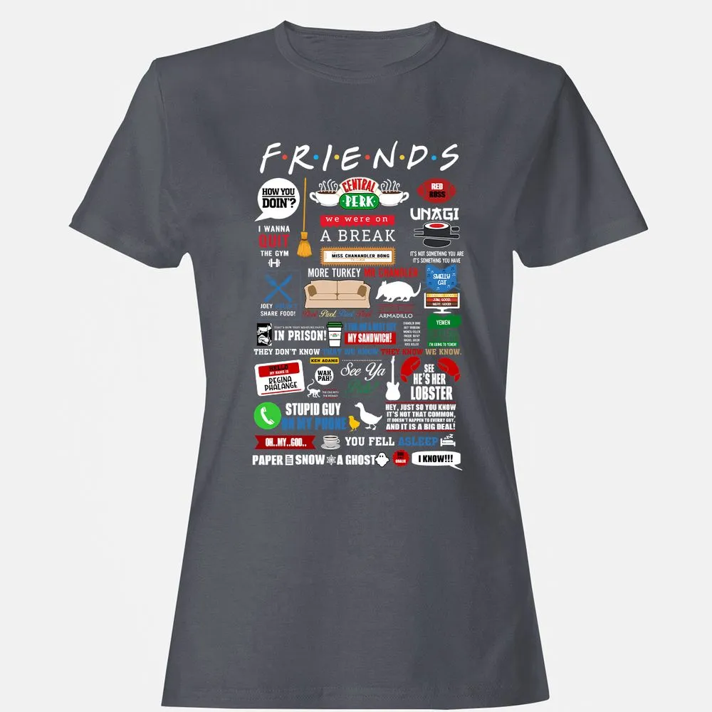 Women's T-Shirt - YC4DHBQ7 - Dark Heather - 5